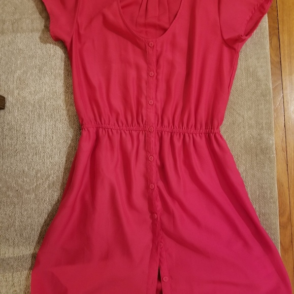 Kimchi Blue Dresses & Skirts - mid-length bright dress *button up*